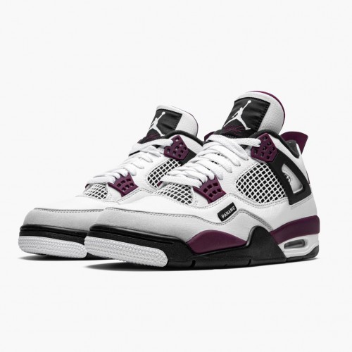 Air Jordan 4 Retro "PSG Paris Saint Germain" pánské Jordan Tenisky Bílý/Neutral Šedá-Černá-Borde Běžné boty CZ5624 100