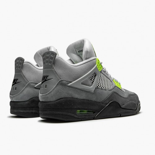 Air Jordan 4 Retro SE 95 Neon Cool Grey/Volt Wolf Grey Anthr  CT5342-007