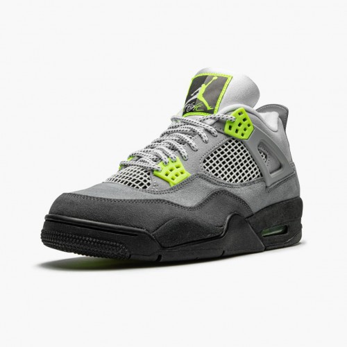 Air Jordan 4 Retro SE 95 Neon Cool Grey/Volt Wolf Grey Anthr  CT5342-007