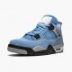 Air Jordan 4 Retro University Blue CT8527 400 Univerzitní modrá/Tech Šedo-bíládámské a pánské AJ4 Jordan Tenisky