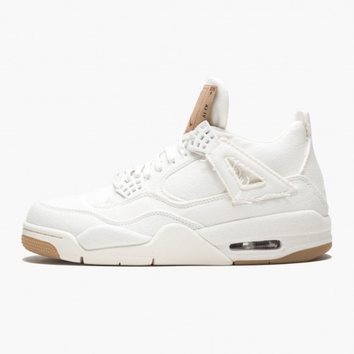 Air Levi's x Air Jordan 4 Denim White AO2571-100