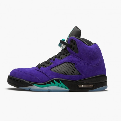 Air Jordan 5 Retro Alternate Grape pánské Běžné boty Černá-Nový Emer 136027 500 AJ5 Jordan Tenisky