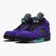 Air Jordan 5 Retro Alternate Grape pánské Běžné boty Černá-Nový Emer 136027 500 AJ5 Jordan Tenisky