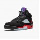 Air Jordan 5 Retro Top 3 pánské Běžné boty Černá/Fire Červené-Hroznový led-Nový E CZ1786 001 AJ5 Jordan Tenisky