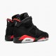 Air Jordan 6 Retro Black Infrared Pánské Běžné boty 384664 060 Černá/Infrared AJ6 Black Jordan Tenisky