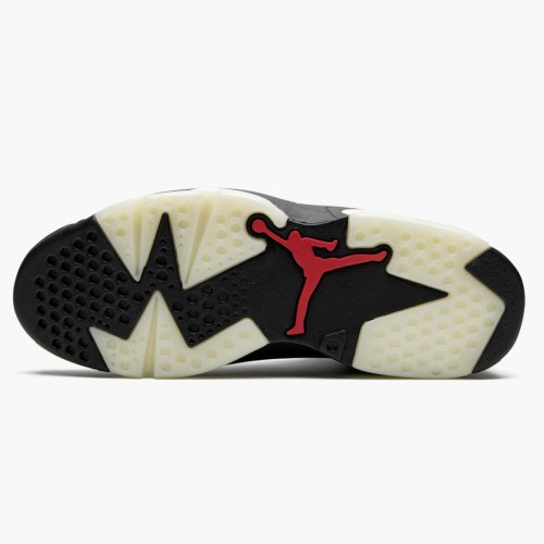 Air Jordan 6 Retro"Washed Denim" dámské a Pánské Běžné boty CT5350-401 Černá-Sail/Varsity Červené AJ6 Černá Jordan Tenisky