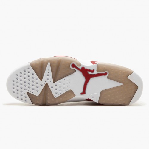 Air Jordan Retro 6 "Alternate" dámské a Pánské Běžné boty 384664 113 Bílý/Tělocvična červená-Pure Platinum AJ6 Černá Jordan Tenisky