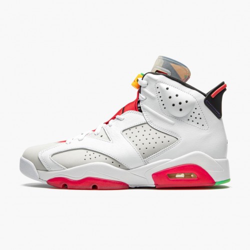 Air Jordan 6 Retro Hare CT8529 062 Neutral Šedá/Bílý-Skutečný Červené-Bl dámské a Pánské AJ6 Jordan Tenisky