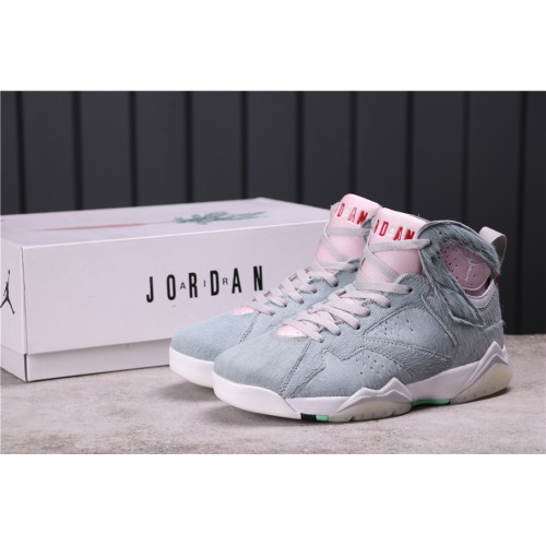 Air Jordan 7 Retro Neutral Grey Reflect Grey/Pink White  CT8528-002