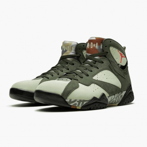 Air Jordan 7 Retro "Patta Icicle" dámské a Pánské Běžné boty Icicle/Sequoia-River Rock/Ligh AT3375 100 AJ7 Jordan Tenisky