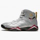 Air Jordan 7 Retro Reflections of A Champion Reflect Silver/Cardinal Red Bl  BV6281-006