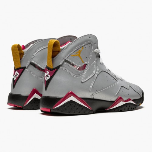 Air Jordan 7 Retro Reflections of A Champion Reflect Silver/Cardinal Red Bl  BV6281-006