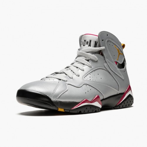 Air Jordan 7 Retro Reflections of A Champion Reflect Silver/Cardinal Red Bl  BV6281-006