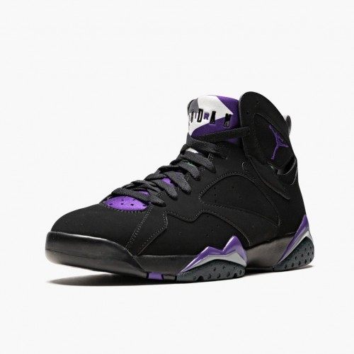 Nike Air Jordan 7 Retro Ray Allen Černá/Fierce fialovější Běžné boty 304775 053 AJ7 Tenisky