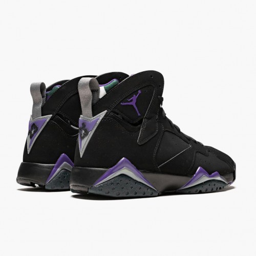 Air Jordan 7 Retro Ray Allen Black Fierce Purpler Dark Stee  Black/Fierce Purple-Dark Grey Steel 304775-053