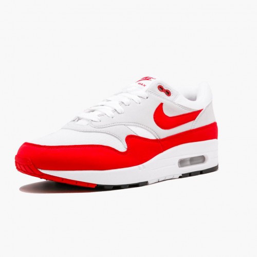 Nike Air Max 1 Anniversary Red 908375 103 Dámské a pánské Běžecké boty