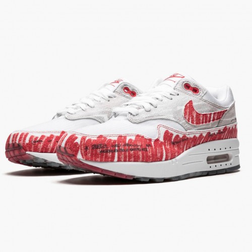 Nike Air Max 1 Tinker Sketch to Shelf CJ4286 101 Dámské a pánské Běžecké boty