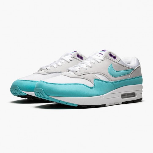 Nike Air Max 1 Anniversary Aqua 908375 105 Dámské a pánské Běžecké boty