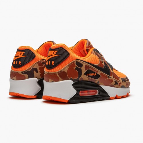 Nike Air Max 90 Duck Camo Orange CW4039 800 Dámské a pánské Běžecké boty