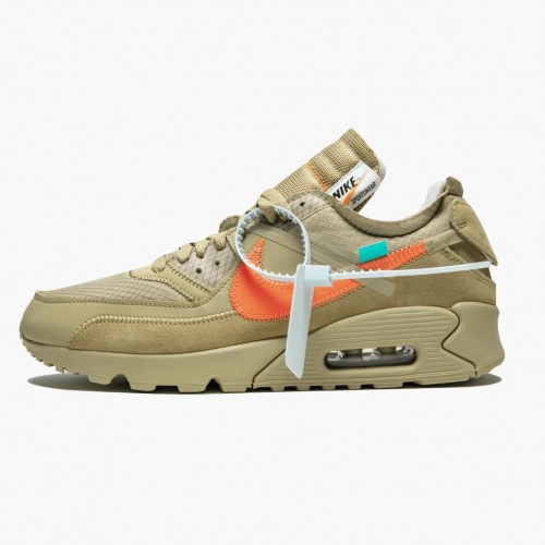 Nike Air Max 90 OFF WHITE Desert Ore AA7293 200 Dámské a pánské Běžecké boty