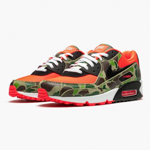 Nike Air Max 90 Reverse Duck Camo CW6024 600 Dámské a pánské Běžecké boty