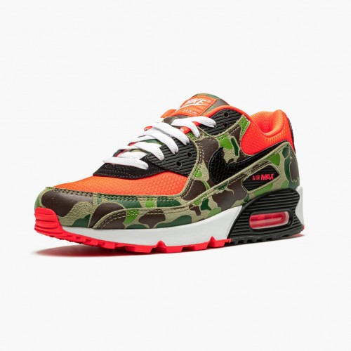 Nike Air Max 90 Reverse Duck Camo CW6024 600 Dámské a pánské Běžecké boty