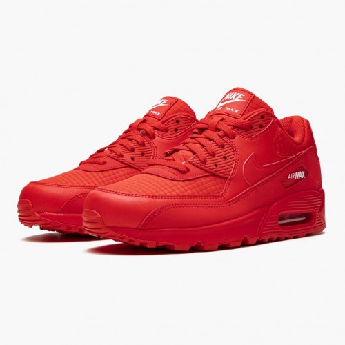 Nike Air Max 90 Triple Red AJ1285 602 Dámské a pánské Běžecké boty