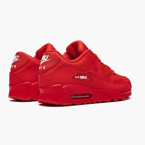 Nike Air Max 90 Triple Red AJ1285 602 Dámské a pánské Běžecké boty