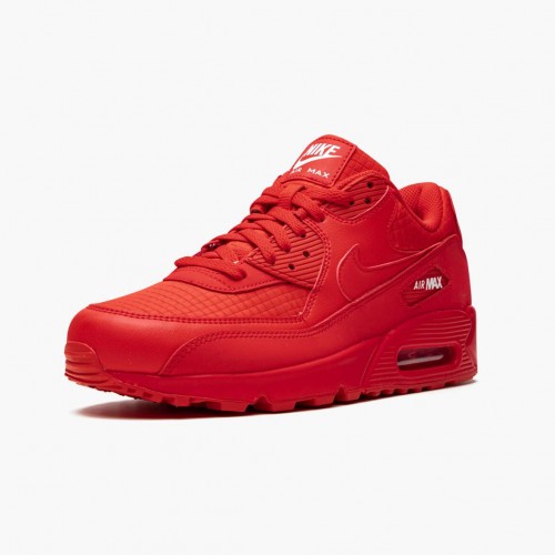 Nike Air Max 90 Triple Red AJ1285 602 Dámské a pánské Běžecké boty