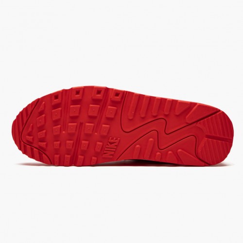 Nike Air Max 90 Triple Red AJ1285 602 Dámské a pánské Běžecké boty