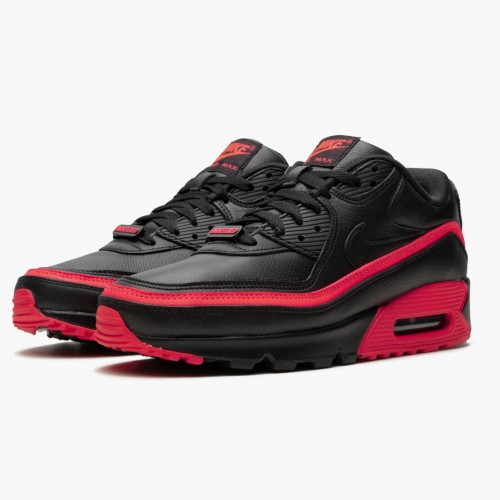 Nike Air Max 90 Undefeated Černá Solar Red CJ7197 003 Dámské a pánské Běžecké boty