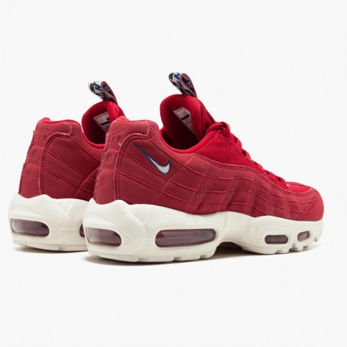 Nike Air Max 95 Pull Tab Red AJ1844 600 Dámské a pánské Běžecké boty