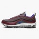 Nike Air Max 97 Cool Grey Night Maroon 921826 012 Dámské a pánské Běžecké boty