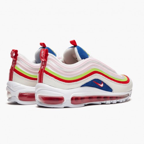 Nike Air Max 97 Corduroy White AQ4137 101 Dámské a pánské Běžecké boty