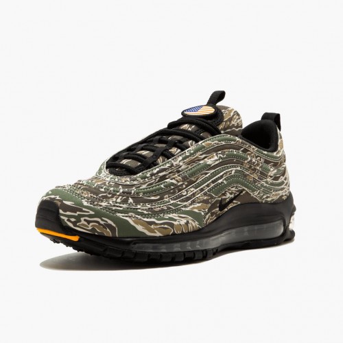 Nike Air Max 97 Country Camo AJ2614 205 Dámské a pánské Běžecké boty