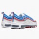 Nike Air Max 97 Game Royal Metallic Silver University Red 921826 404 Dámské a pánské Běžecké boty