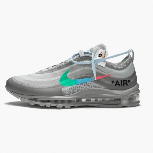 Nike Air Max 97 Off-White Menta AJ4585 101 Pánské Běžecké boty