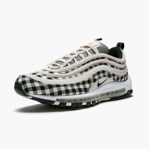 Nike Air Max 97 Plaid Light Cream 312834 201 Dámské a pánské Běžecké boty