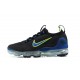 Pánské/Dámské Air VaporMax 2021 Flyknit Černá Zelená and Modrá Obuv Pánské/Dámské Air VaporMax 2021 Flyknit Černá Zelená and Modrá Obuv