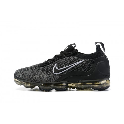 Pánské/Dámské Air VaporMax 2021 Flyknit Černá Šedá DC9394-001 Obuv