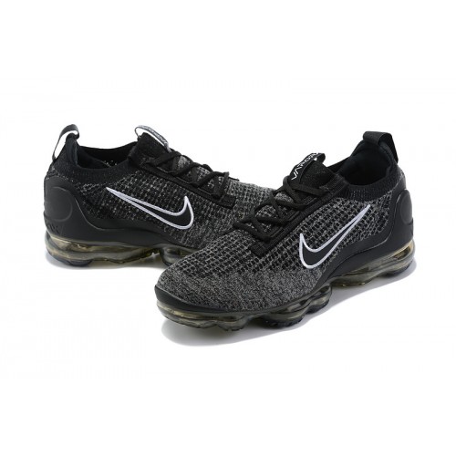 Pánské/Dámské Air VaporMax 2021 Flyknit Černá Šedá DC9394-001 Obuv