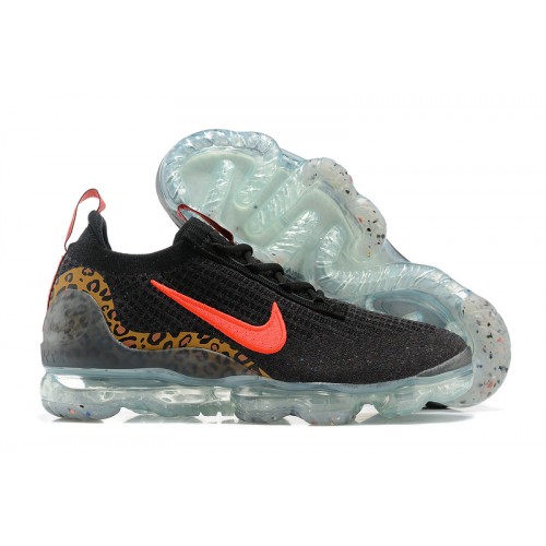 Pánské/Dámské Air VaporMax 2021 Flyknit Černá Červená Obuv Pánské/Dámské Air VaporMax 2021 Flyknit Černá Červená Obuv