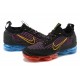 Pánské/Dámské Air VaporMax 2021 Flyknit Černá Červená and Modrá Obuv Pánské/Dámské Air VaporMax 2021 Flyknit Černá Červená and Modrá Obuv