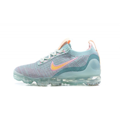 Pánské/Dámské Air VaporMax 2021 Flyknit Zelená Růžová DH4088-300 Obuv