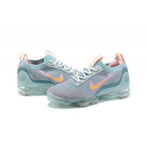 Pánské/Dámské Air VaporMax 2021 Flyknit Zelená Růžová DH4088-300 Obuv