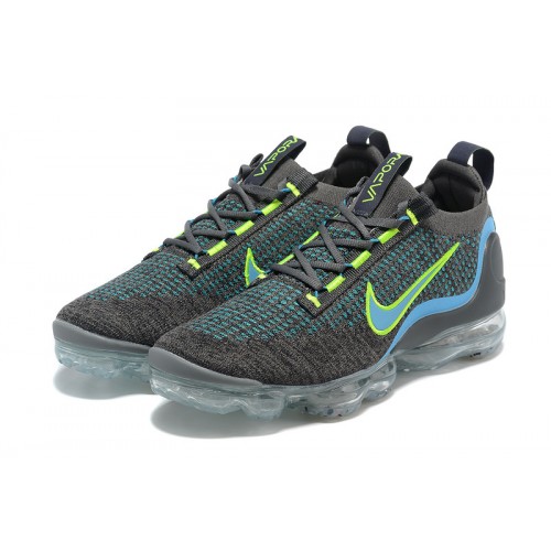 Pánské/Dámské Air VaporMax 2021 Flyknit Šedá Modrá DB1550-001 Obuv Pánské/Dámské Air VaporMax 2021 Flyknit Šedá Modrá DB1550-001 Obuv