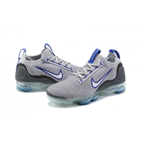 Pánské/Dámské Air VaporMax 2021 Flyknit Šedá Modrá Obuv