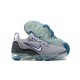 Pánské/Dámské Air VaporMax 2021 Flyknit Šedá Modrá Obuv Pánské/Dámské Air VaporMax 2021 Flyknit Šedá Modrá Obuv