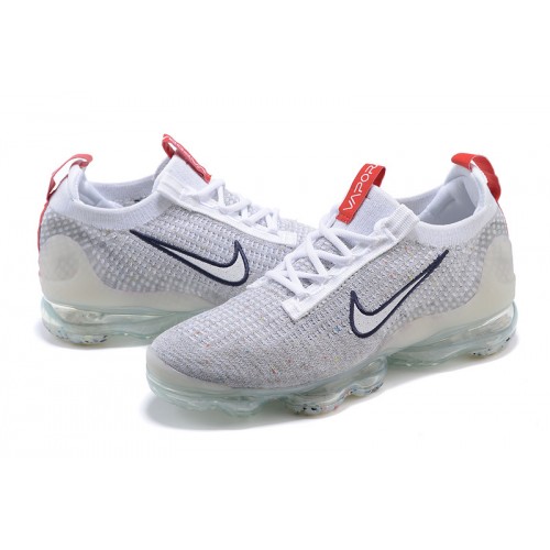 Pánské/Dámské Air VaporMax 2021 Flyknit Šedá Červená DB1550-003 Obuv