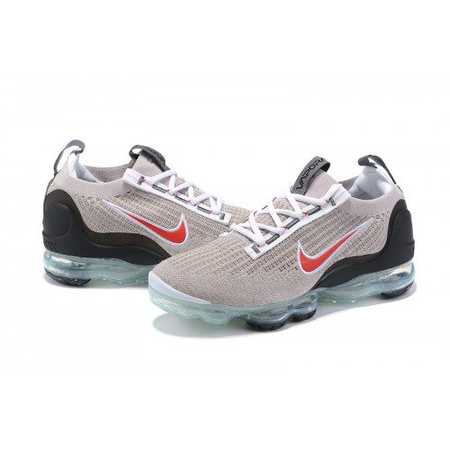Pánské/Dámské Air VaporMax 2021 Flyknit Šedá Červená DH4085-003 Obuv